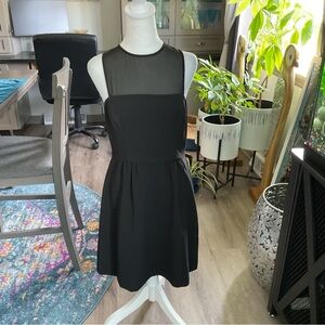 Banana Republic Elegant Black Mini Dress